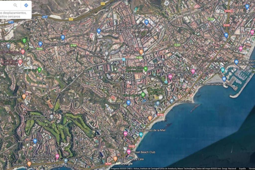 Benalmadena Estudio Jjupiter 250 M Del Mar Con Vistas Al Mar Piscinas Экстерьер фото