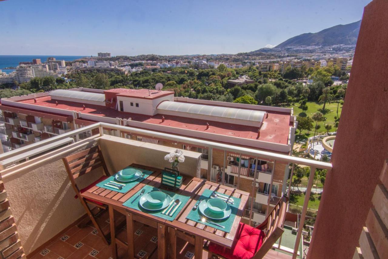 Benalmadena Estudio Jjupiter 250 M Del Mar Con Vistas Al Mar Piscinas Экстерьер фото