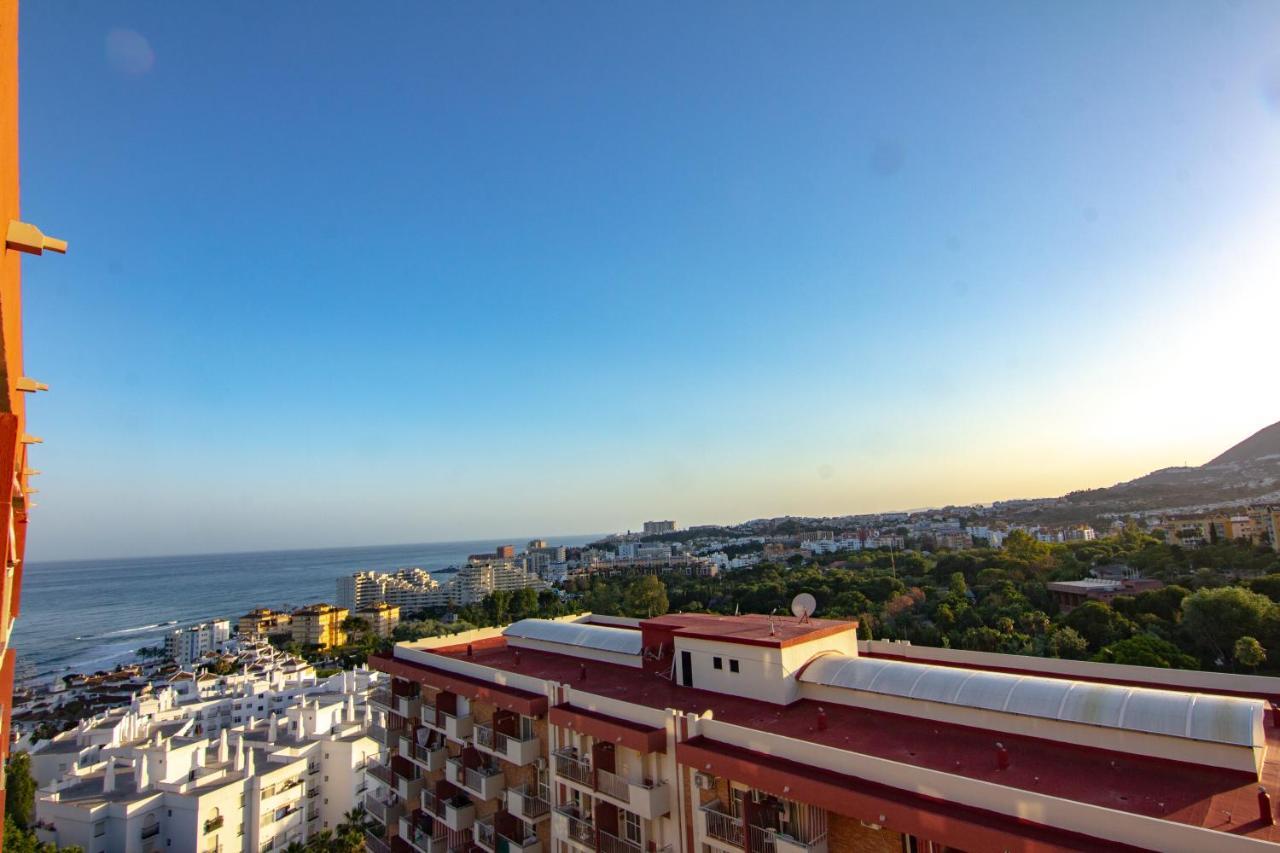 Benalmadena Estudio Jjupiter 250 M Del Mar Con Vistas Al Mar Piscinas Экстерьер фото
